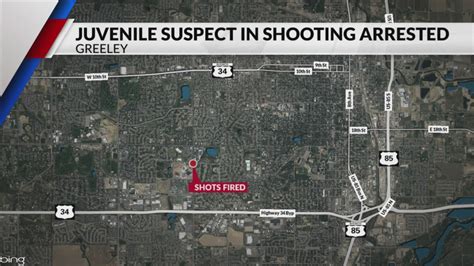 Juvenile suspect in two shootings arrested in Greeley